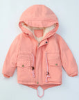 PLUSH HOODED COATS