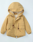 PLUSH HOODED COATS