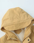 PLUSH HOODED COATS