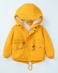 PLUSH HOODED COATS