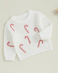 CANDYCANE KNIT SWEATER