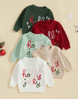 HOLLY JOLLY KNIT SWEATER