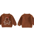 GINGERBREAD KNIT SWEATER