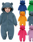 HOODED BEAR BODYSUIT