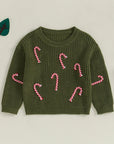 CANDYCANE KNIT SWEATER