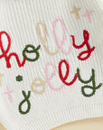 HOLLY JOLLY KNIT SWEATER