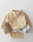 COTTON TRACKSUIT SET